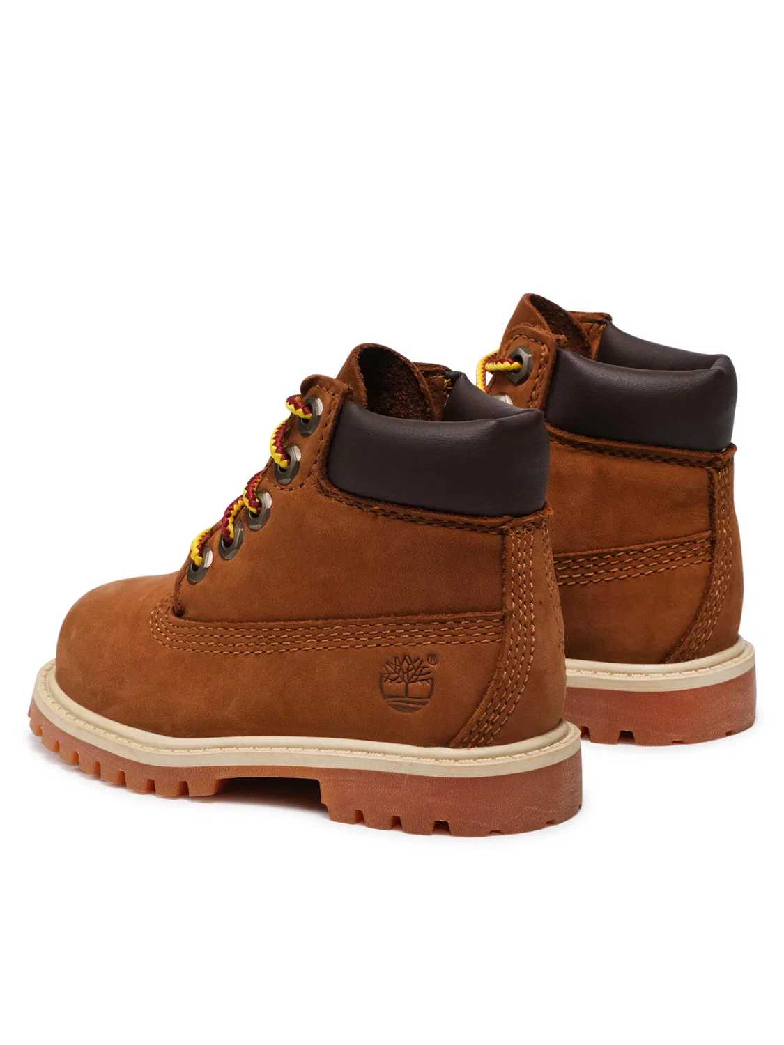 Ботильоны на шнуровке для мальчика In Premium Wp Boot Timberland, коричневый — фото 3