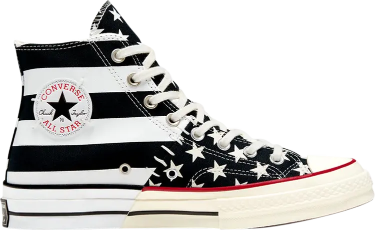 

Кроссовки Converse Chuck 70 Archive Restuctured Stripes, черный