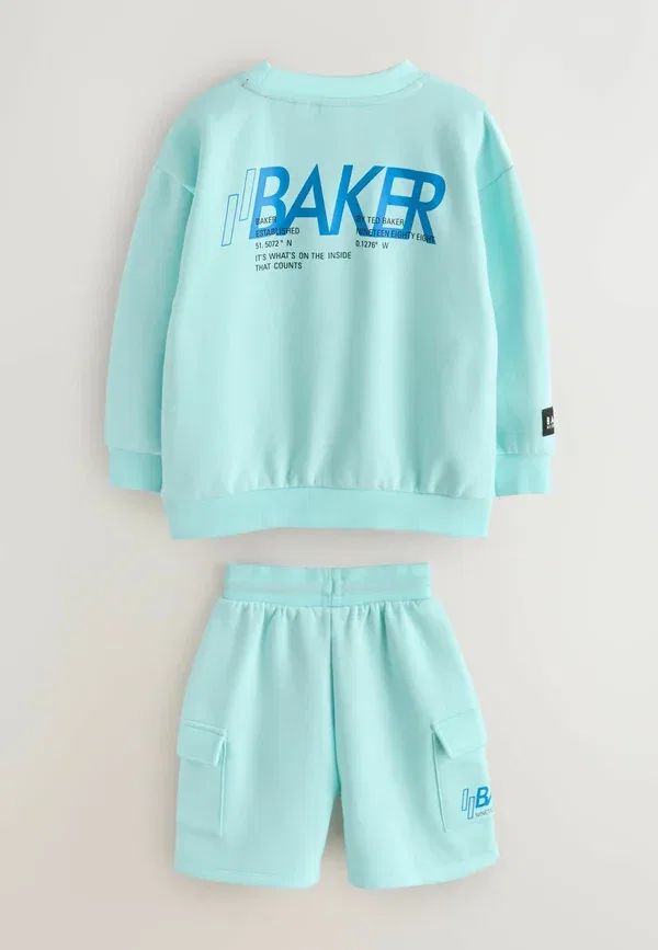 Комплект - спортивные штаны Baker By Ted Baker, синий — фото 2