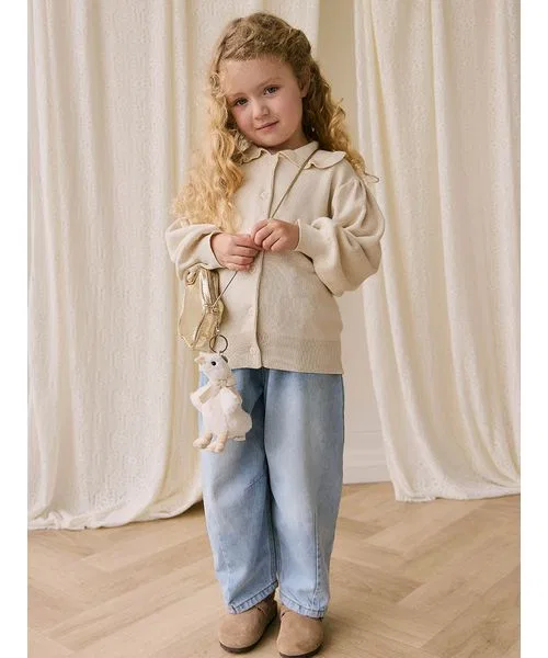 Детские джинсы с винтажным эффектом Antique Denim JAMIE KAY, Синий