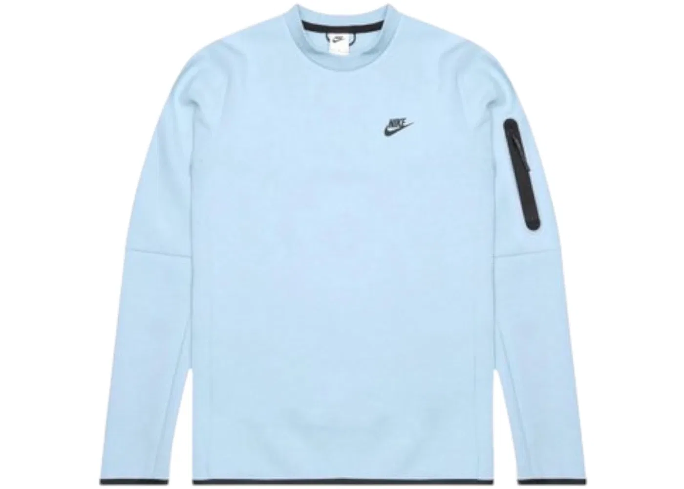 Мужская худи Tech Fleece Crewneck Nike, Celestine Blue/White