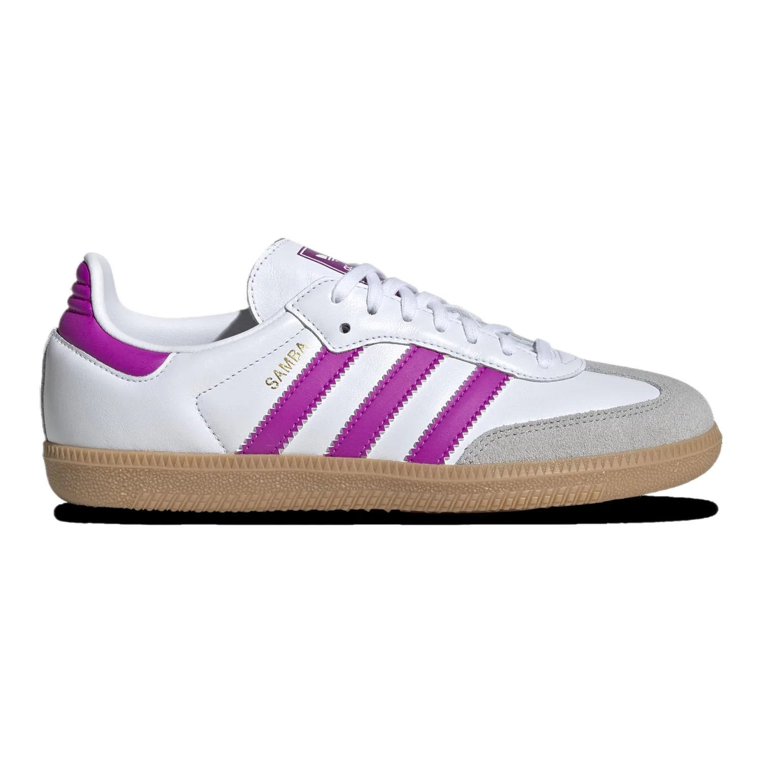 Детские кроссовки для мальчиков Samba Adidas, White Purple Burst