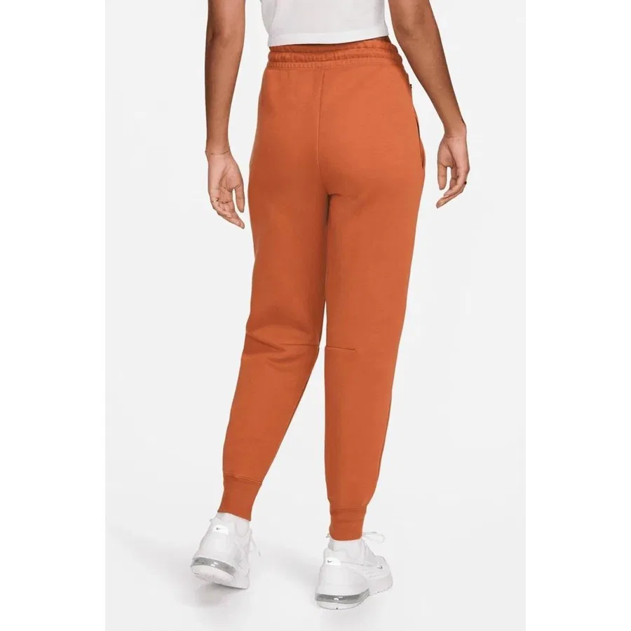 Женские спортивные брюки из футера Tech Fleece с заниженной талией, модель Mr Jogger, Nike, Кремовый — фото 2