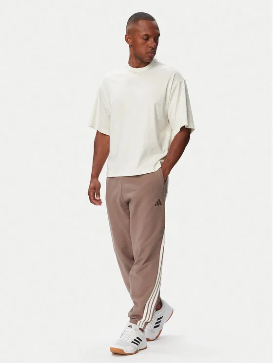 Футболка regular fit Soft Lux Adidas, кремовый — фото 2
