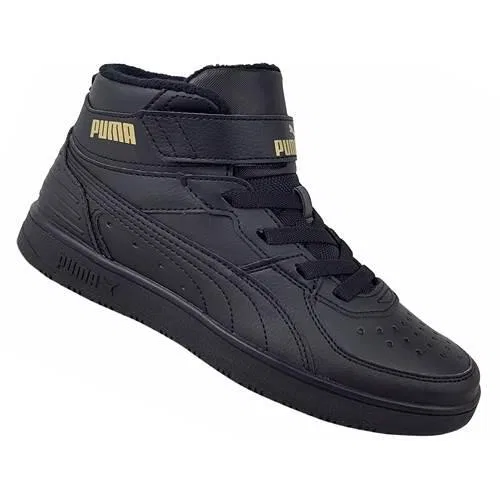 Детские высокие кроссовки Rebound Rugged V PS Puma, Schwarz — фото 2