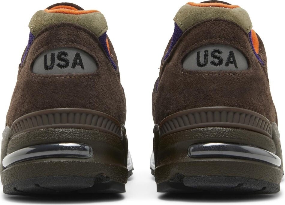 Кроссовки New Balance 990v2 Made in USA 'Brown Purple' — фото 4