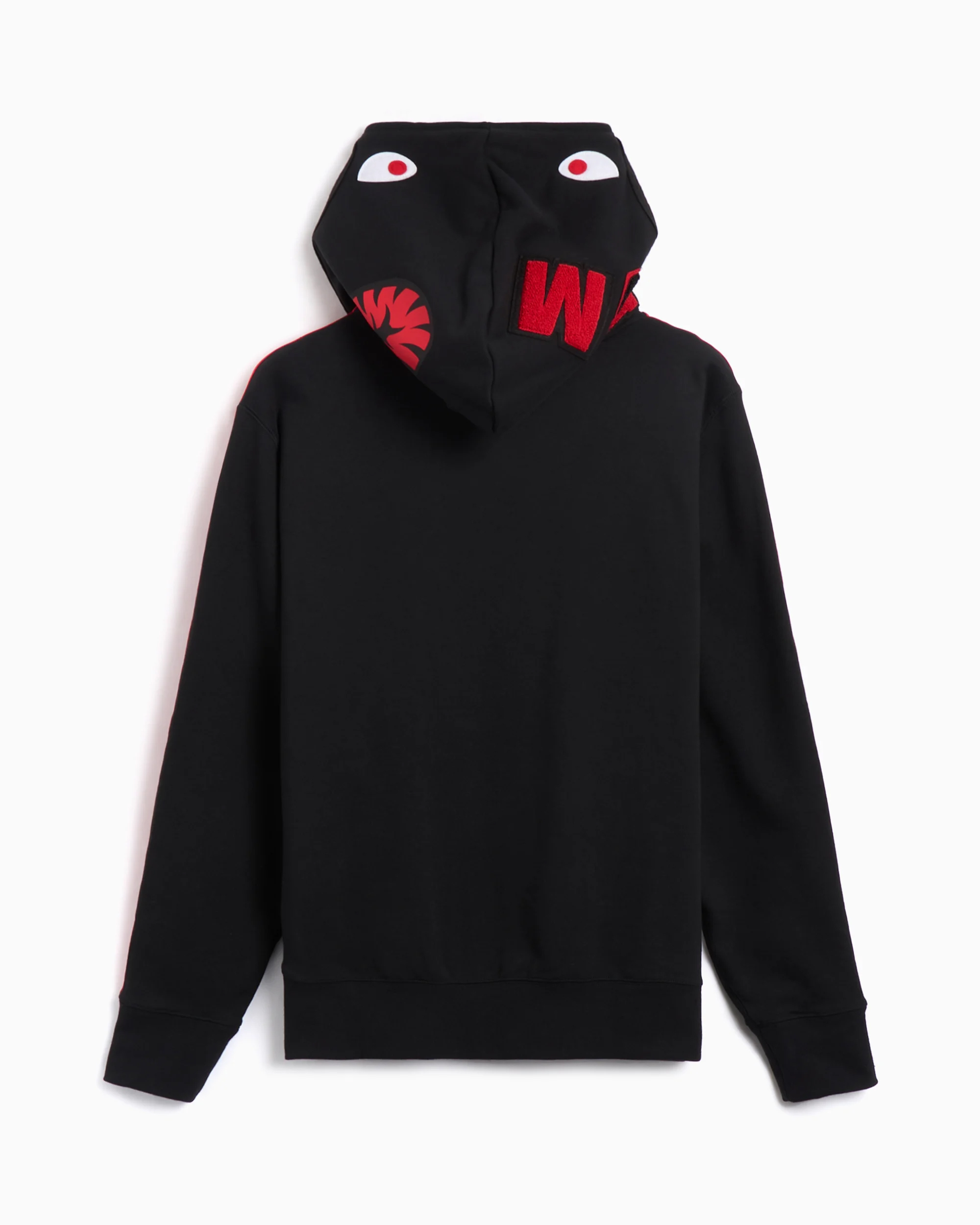 Куртка Adidas Original x A Bathing Ape Shark, черный — фото 2