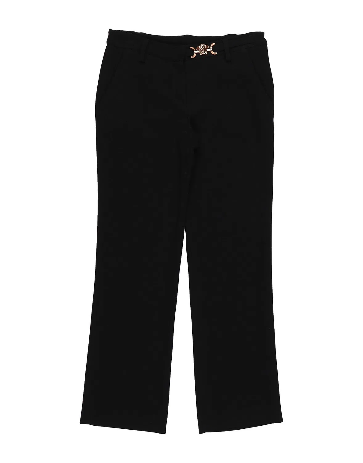 Классические брюки со стрелками Versace Young, черный