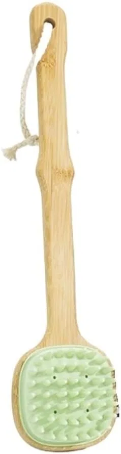 Щетка для тела с длинной ручкой, AD-BCrbgen, 1 шт, 120 г, Green