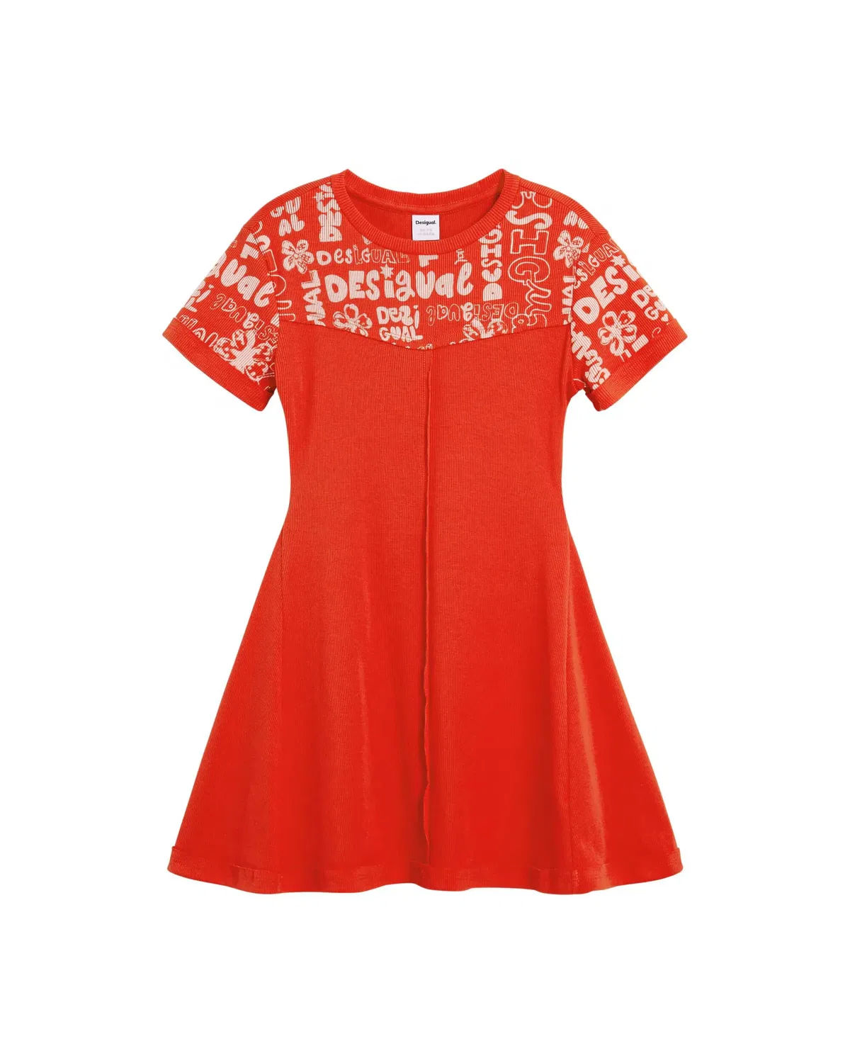 Детское платье для девочек с принтом Desigual, Rojo