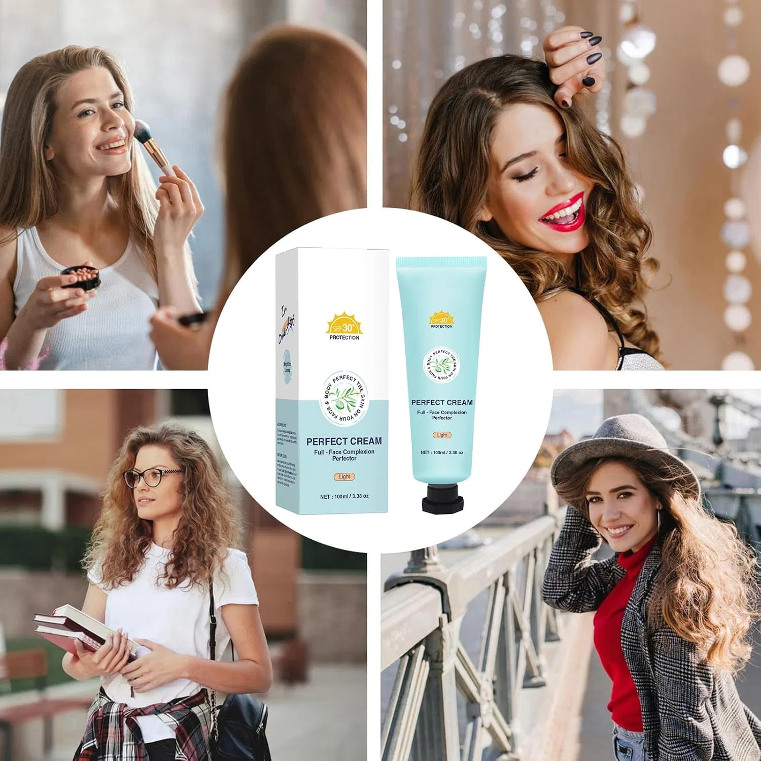 Крем для тела Body Coverage Camouflage Cream, Generisch, 100 мл, Bright White — фото 4