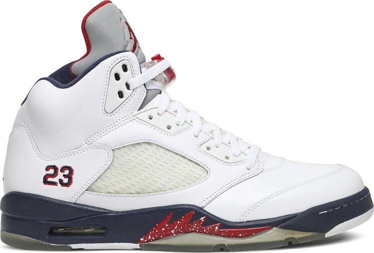 

Кроссовки Air Jordan 5 Retro Olympic, белый, Белый;серый, Кроссовки Air Jordan 5 Retro Olympic, белый