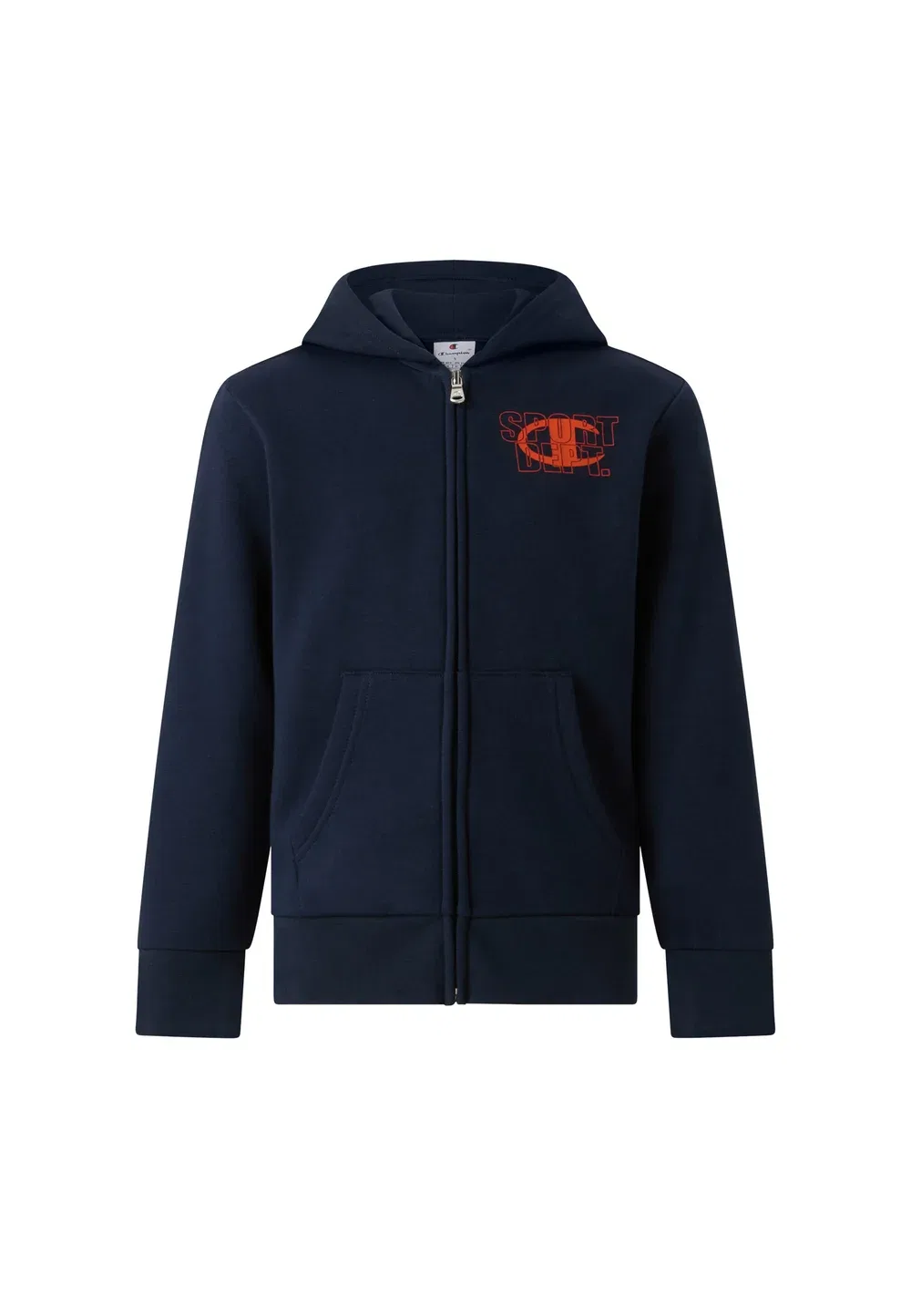 Толстовка на молнии, стандартный крой - свитшот на молнии Champion, Dark Blue — фото 4