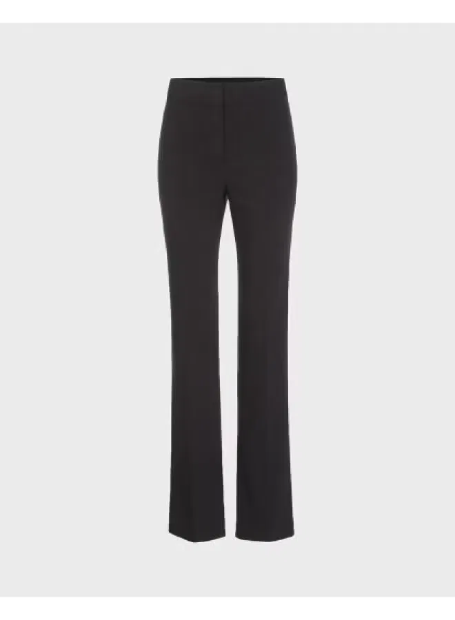 Брюки прямые на молнии Zara, черный