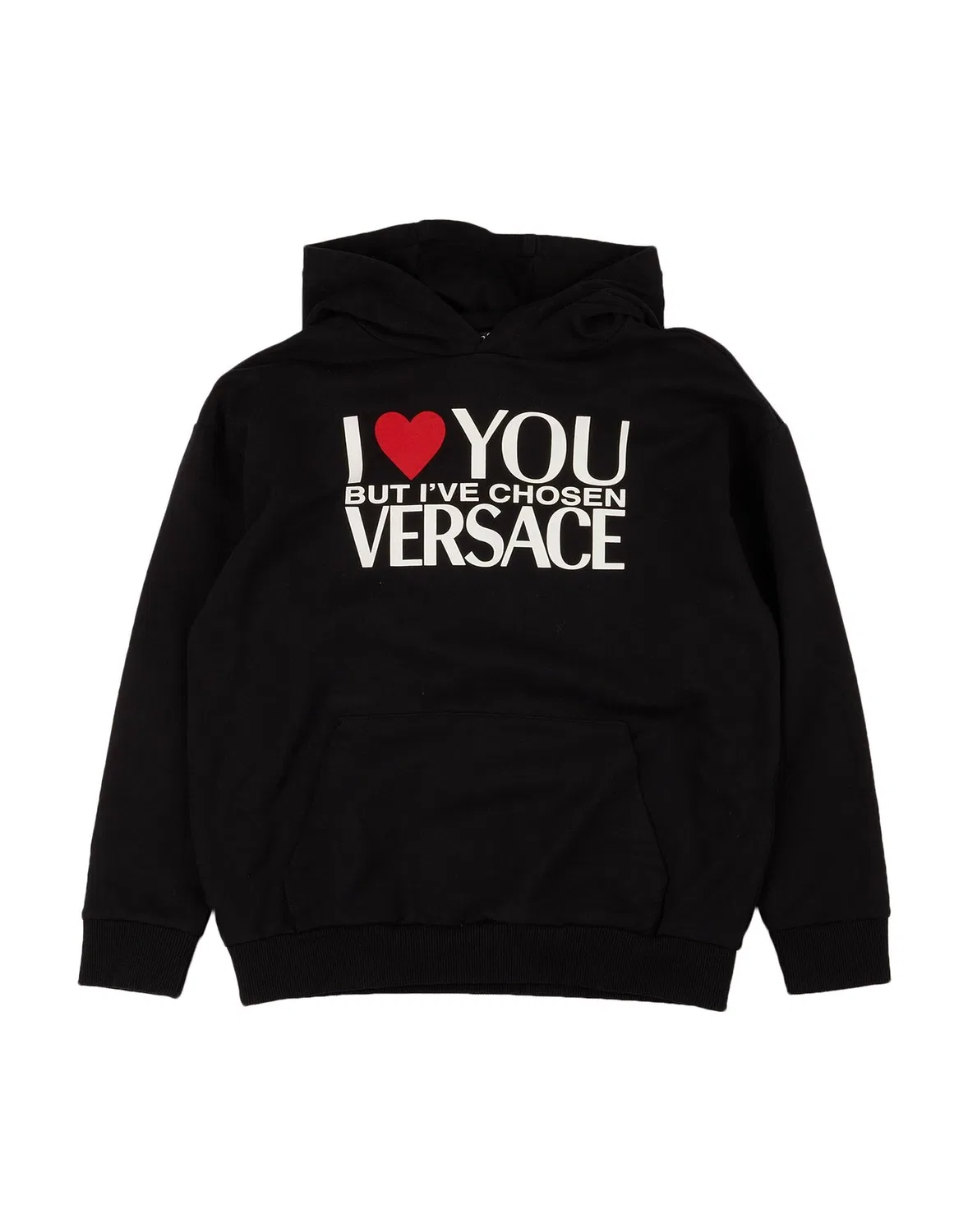 Свитшот с принтом Versace Young, черный