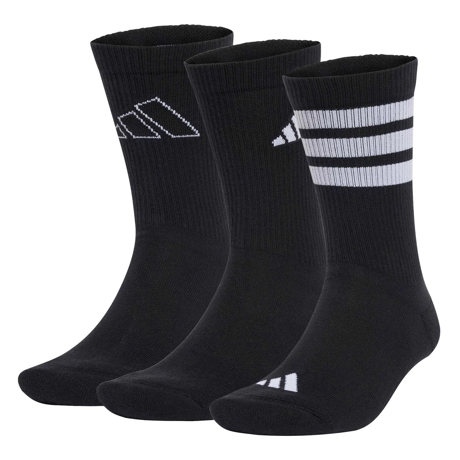 Спортивные носки с логотипом Adidas, цвет Черный
