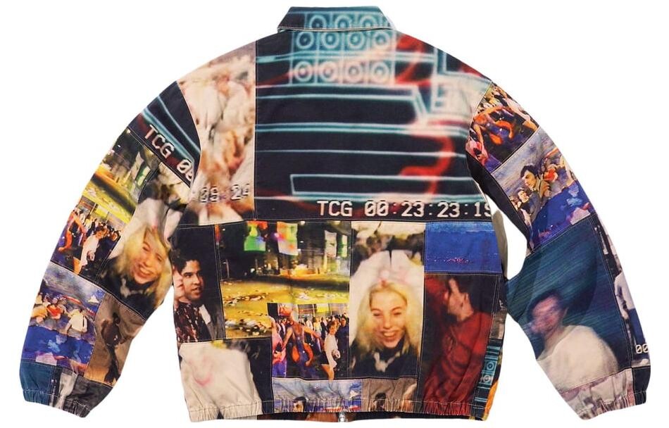 X Mark Leckey FW23 Совместная серия куртка унисекс многоцветная Supreme, цвет Multicolor — фото 2