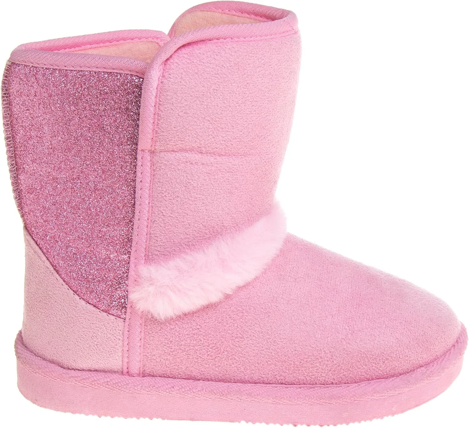 Детские зимние сапоги для девочек с мехом Josmo, Pink — фото 2