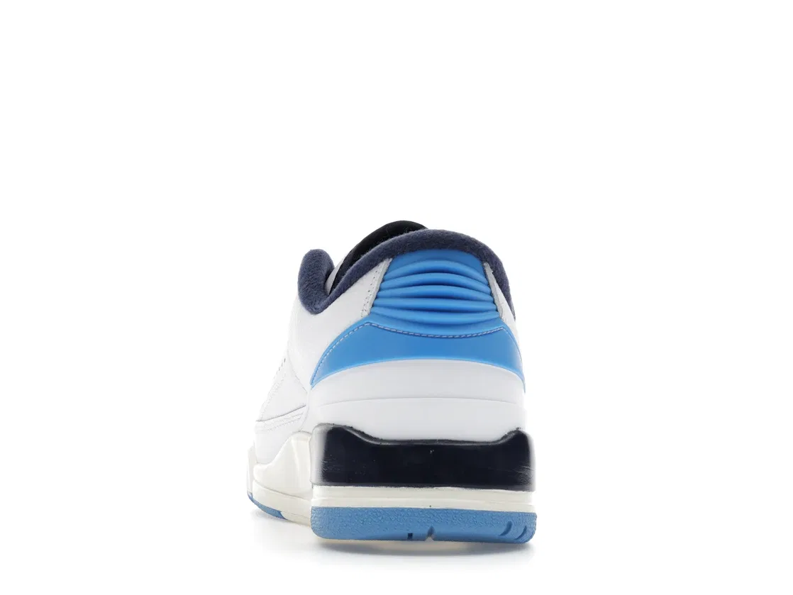 Детские кроссовки Lifestyle Jordan 2/3 Jordan, White/University Blue/Midnight Navy — фото 4