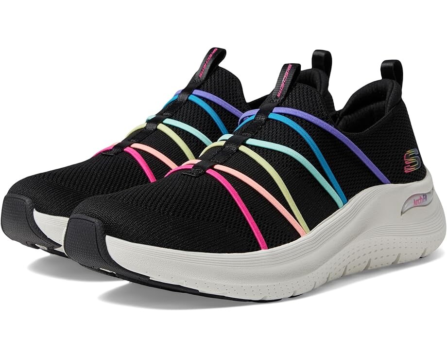 

Кроссовки SKECHERS Arch Fit 2.0 Colorful Road, черный мульти