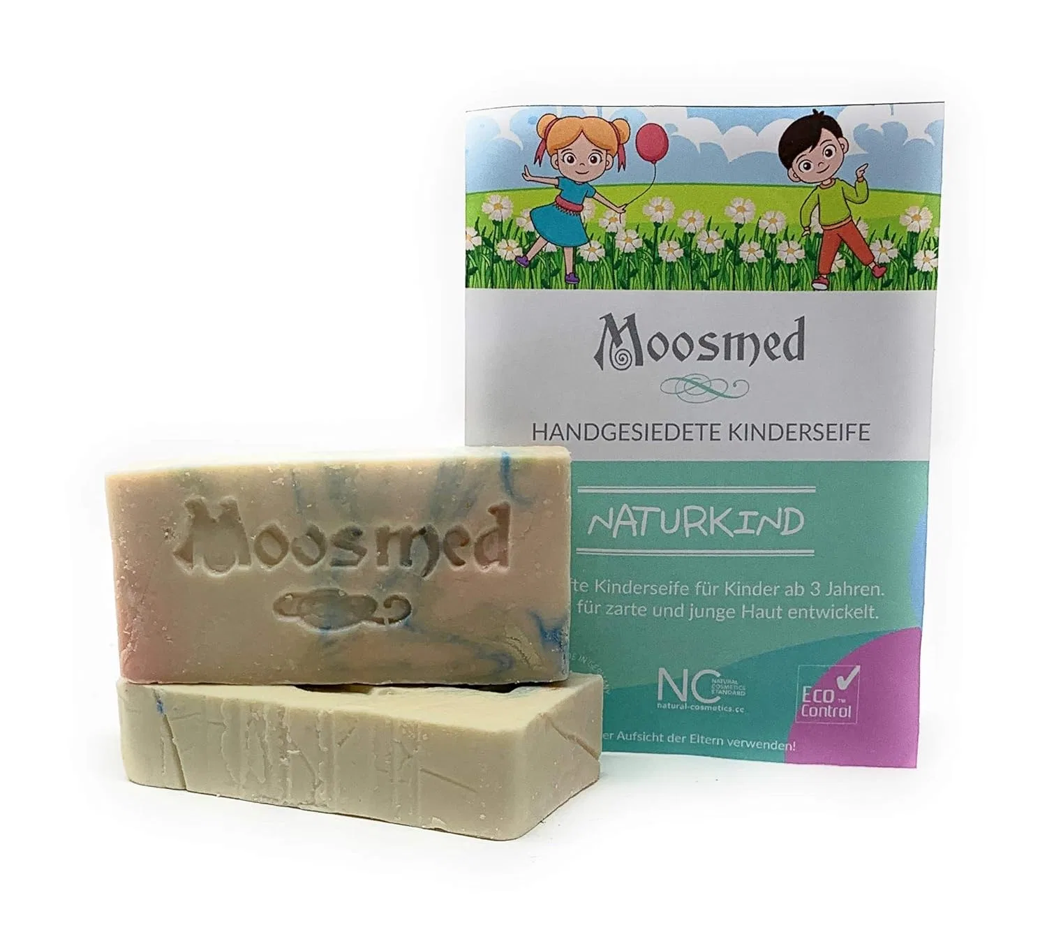 Детское мыло Moosmed Naturkind, 2 x 60 г, Aromatic
