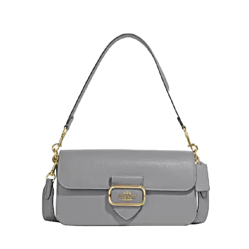 

Сумка Coach Morgan Shoulder Bag, серый
