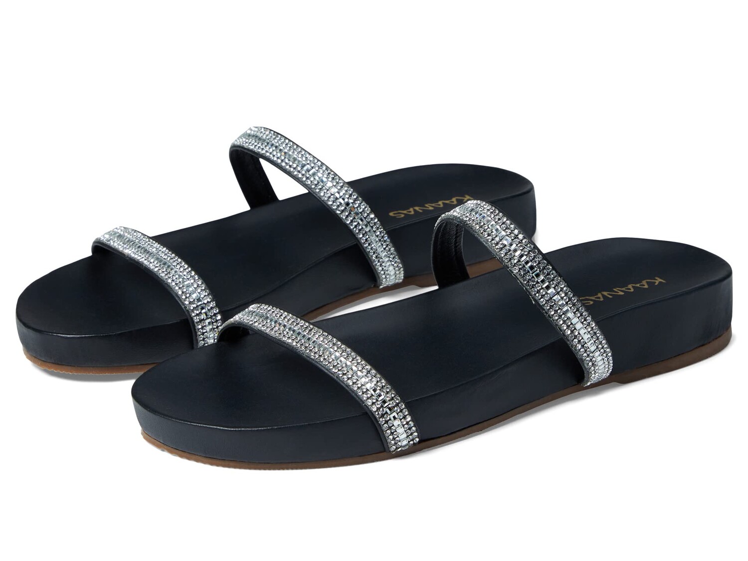 

Сандалии KAANAS, Alanis Double Diamond Band Pool Slide