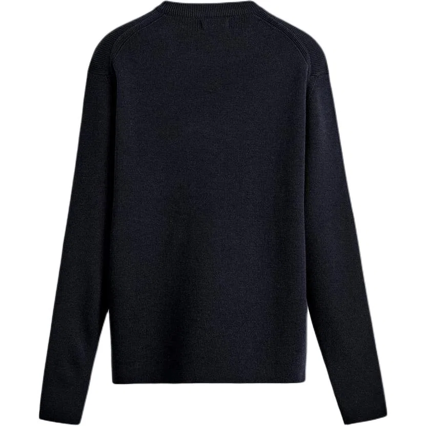 Мужской свитер с круглым вырезом Sea Blue ZARA, Sea Blue — фото 3