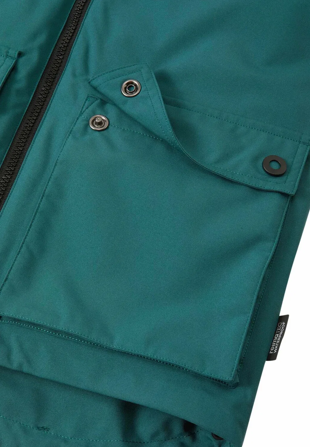 Tec 3in1 übergangsjacke syddi унисекс - водонепроницаемая куртка Reima, Dark Teal — фото 3