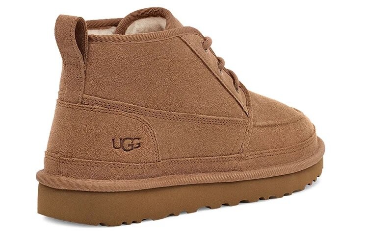 Мужские зимние ботинки Ugg Neumel на шнуровке, коричневый — фото 3