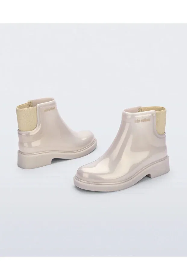 Детские резиновые сапоги для девочек Melissa, Beige — фото 2