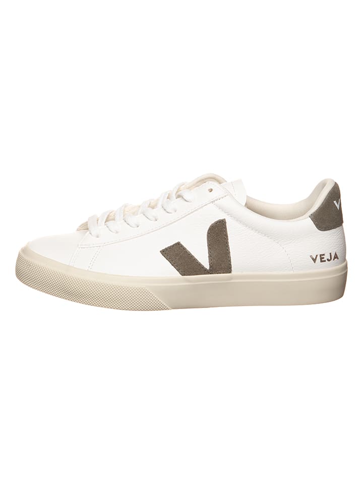 

Кроссовки на шнуровке Veja Leder-Sneakers Campo, цвет Weiß/Khaki