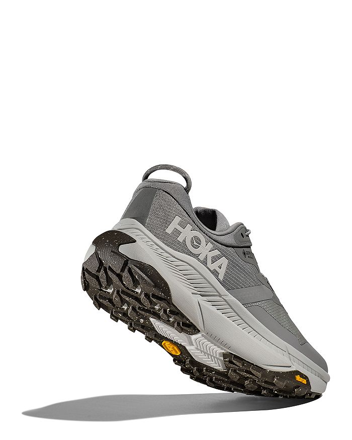 Мужские кроссовки Transport GTX с низким верхом HOKA, серый — фото 4