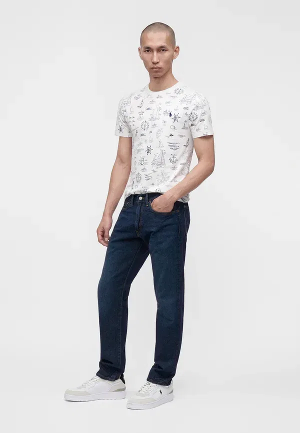 Футболка с принтом Print t-shirt Polo Ralph Lauren, White, белый — фото 2
