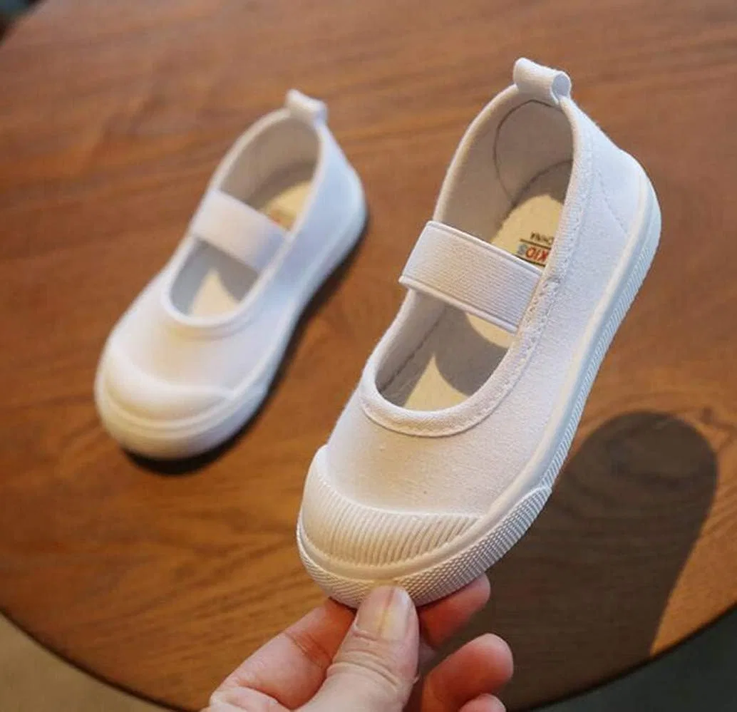 Детские кеды на скользящей подошве для мальчиков и девочек LFHT, Elastic — фото 4