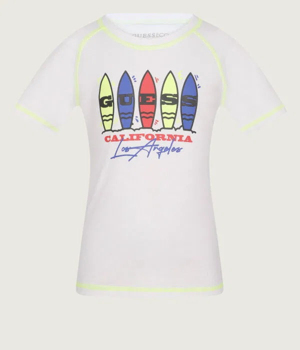 Детская футболка для мальчиков хлопковая T-Shirt Guess, белый