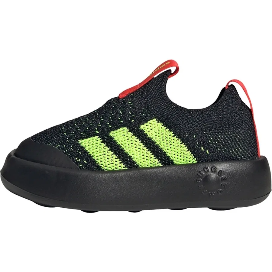 Детские спортивные кроссовки с дышащим верхом Bubblecomfy adidas, Черный — фото 2