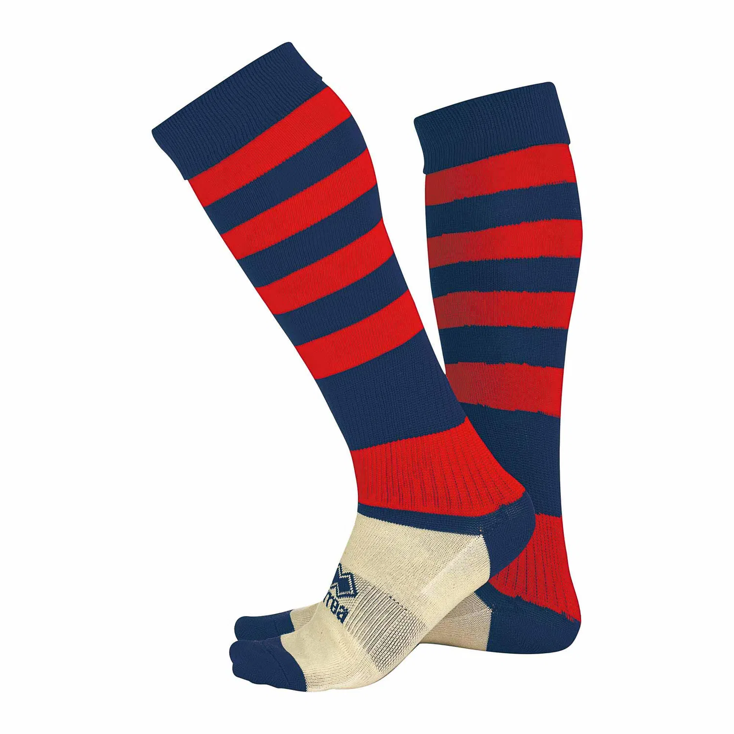 Детские носки с полосатым дизайном Zone Socke Junior 2003 Errea, Blue Navy Red