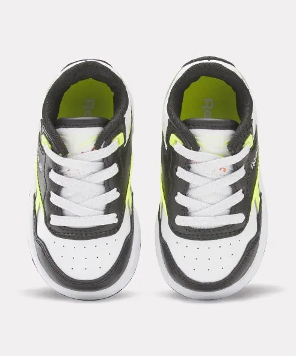 Кроссовки Reebok Bb 4000 ii, черно-желтые — фото 4