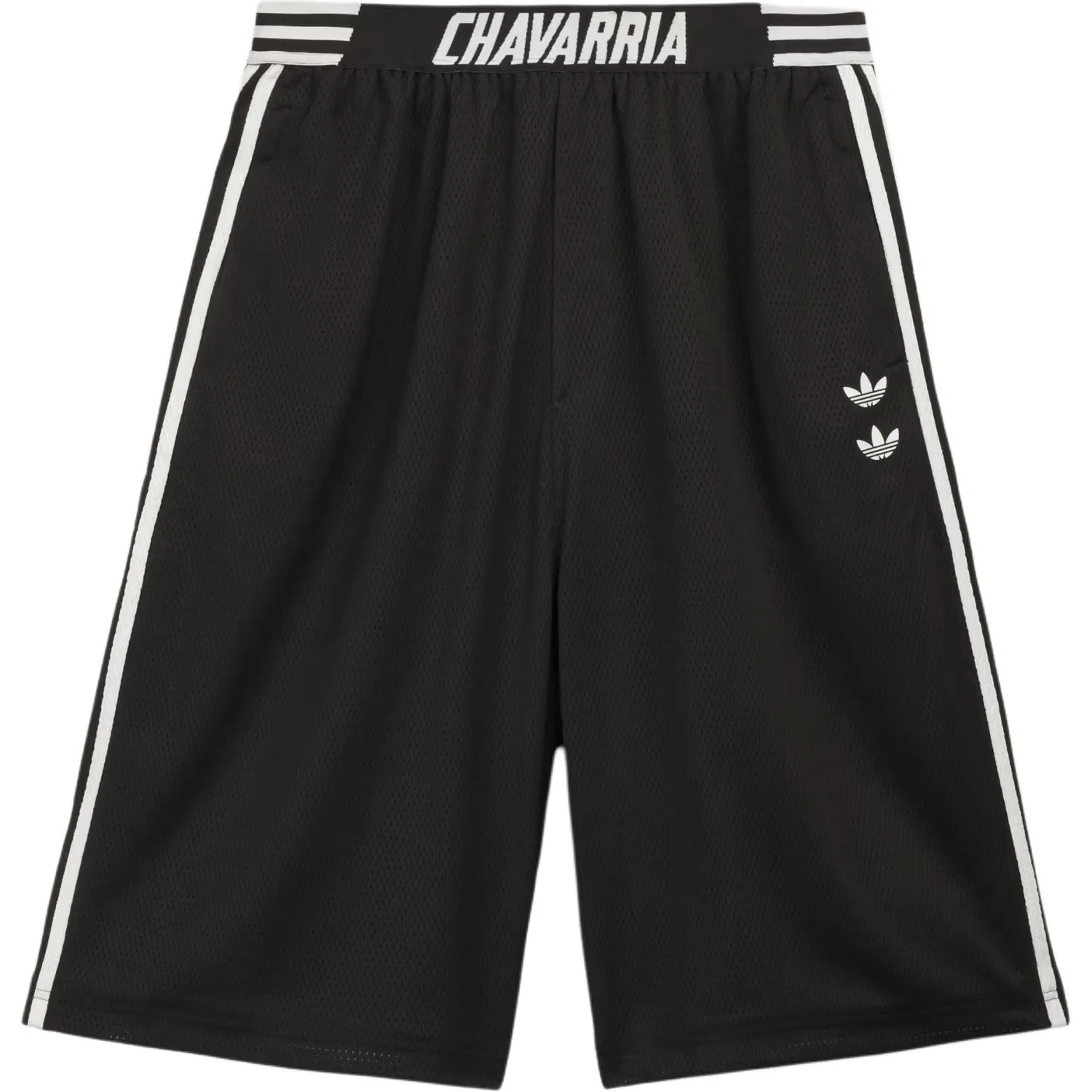 Шорты повседневные Mesh Short Adidas Originals x Willy Chavarria черные — фото 2