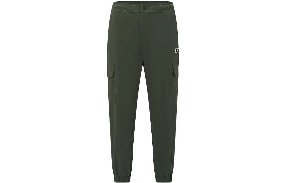 Детские карго-брюки в стиле милитари Reebok, Green