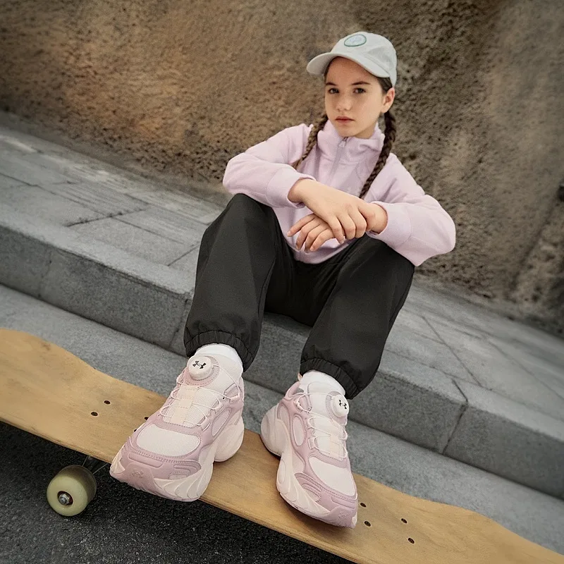 Кроссовки для детей Under Armour, Pink — фото 3