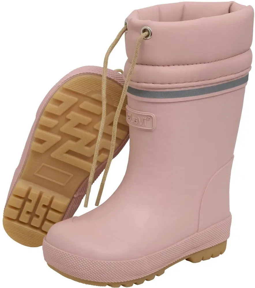 Ботинки зимние с шерстяной подкладкой Thermal Wellies Celavi, розовый — фото 3