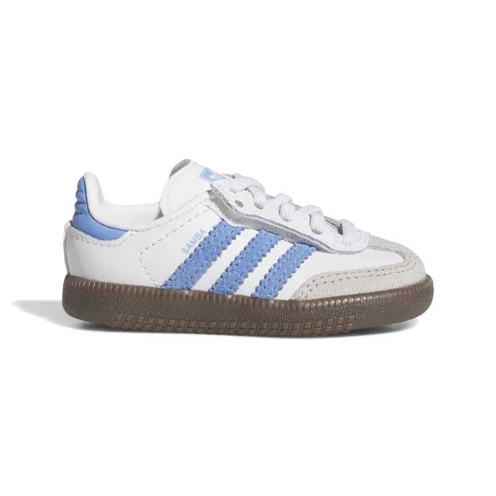 Кеды Samba OG с эластичной шнуровкой Adidas Originals, белый