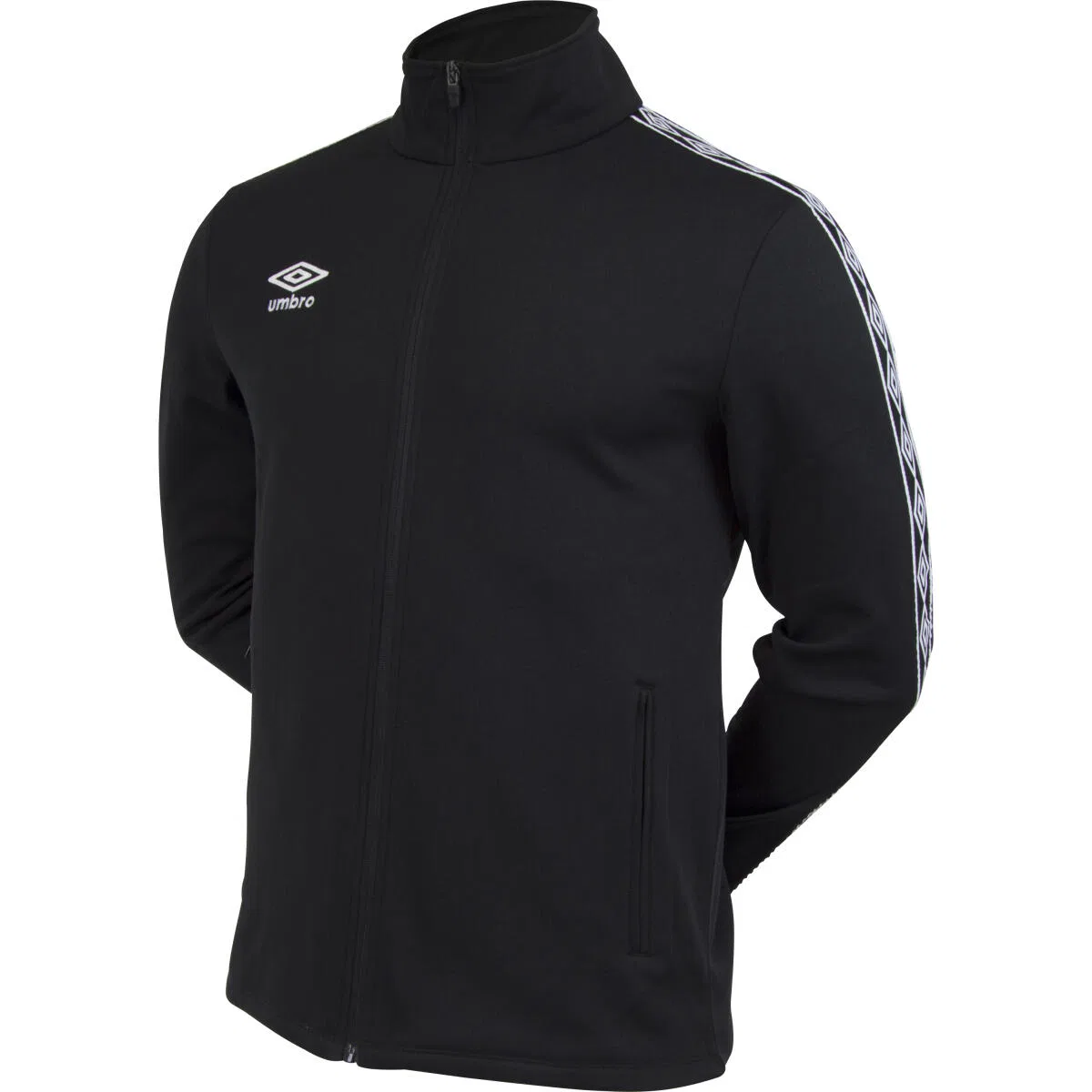 Детское худи-куртка с капюшоном Umbro, Schwarz