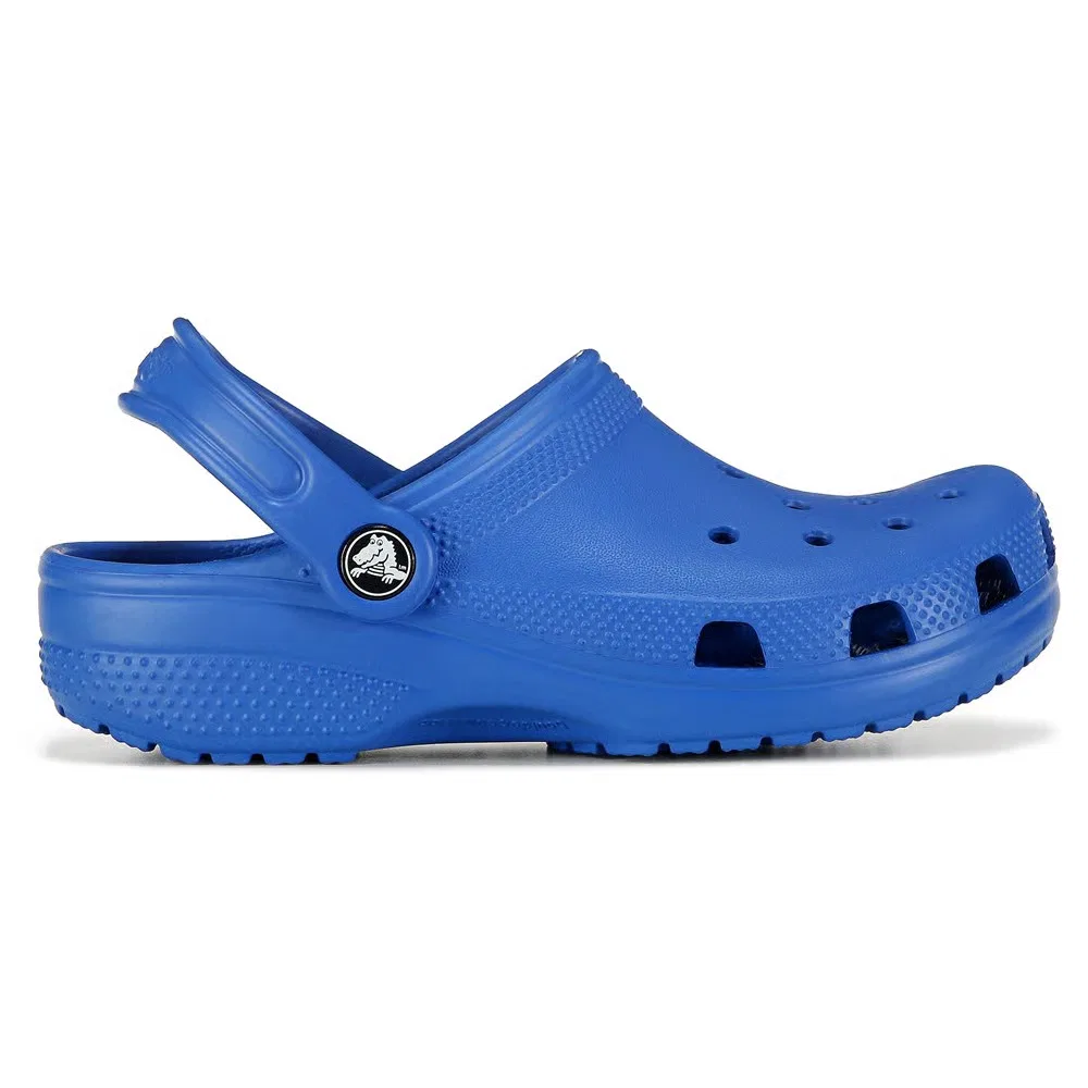 Классические детские сабо Crocs, Blue Bolt — фото 2
