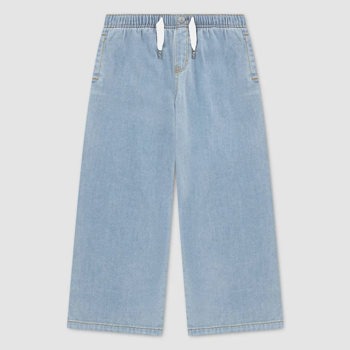 Свободные джинсы с высокой посадкой для девочек 2-4 лет Levi's, Meadow Muse - Light Wash