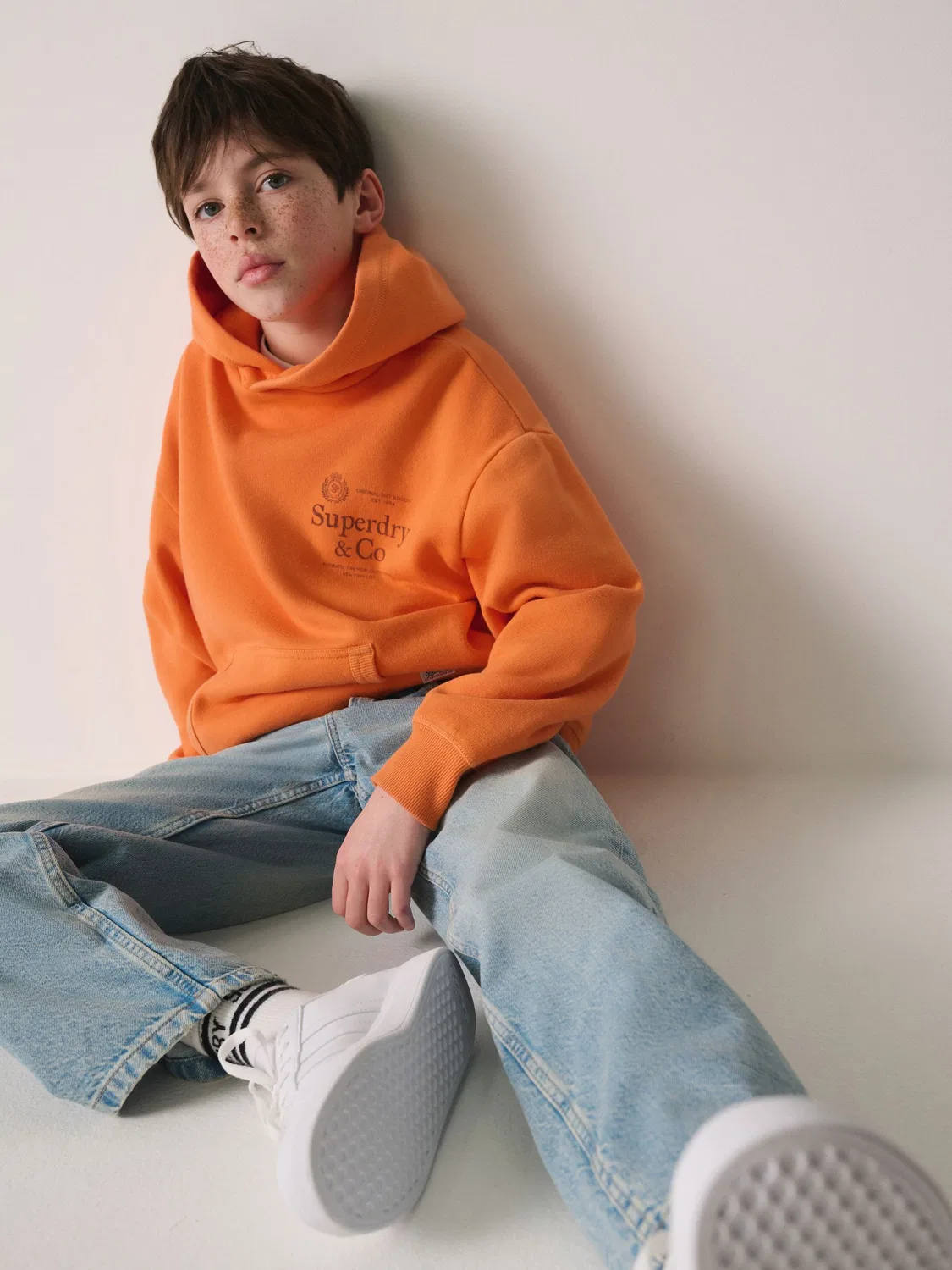 Худи Superdry Orange, оранжевый — фото 3