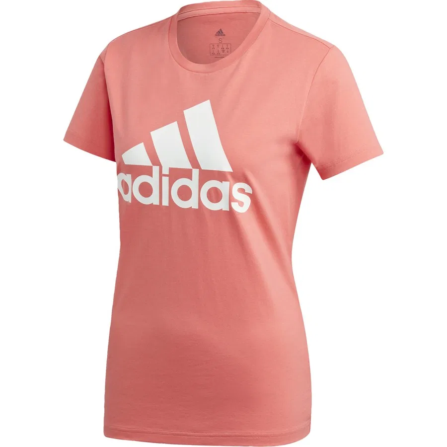 Футболка с принтом Must Haves Badge of Sport adidas, Красный — фото 4
