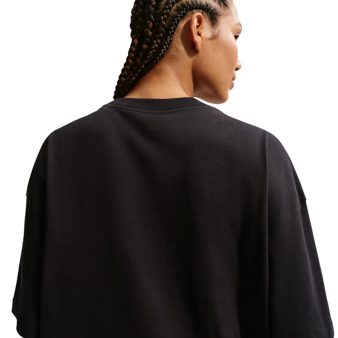 Женская футболка оверсайз с принтом Nike Classic Oversize Tee, Black — фото 2